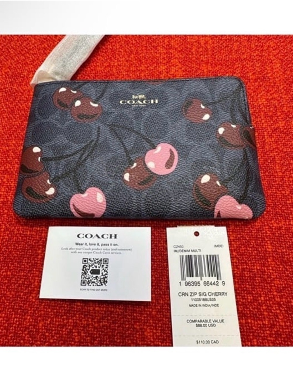 ❤️❤️❤️NEW Coach wristlet/wallet CZ450❤️❤️❤️